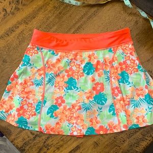 🌸4/$15🌸Girls Danskin Now tennis skirt. Sz lg10/12 NWOT SUMMER Fun!